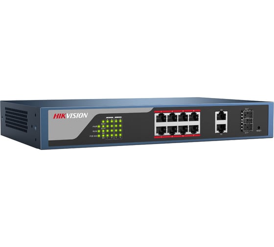 Коммутатор Hikvision Ethernet, PoE DS-3E1310P-E УТ-00005694 1