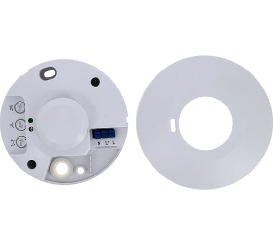 Микроволновый датчик движения EKF бел. 1200Вт 360гр. до 10м IP20 MW-703 PROxima dd-mw-703