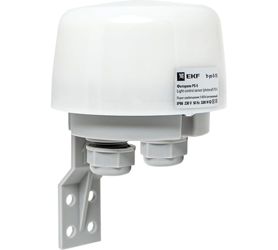 Фотореле EKF PS-5 15А 3300Вт IP66 PROxima fr-ps-5-15