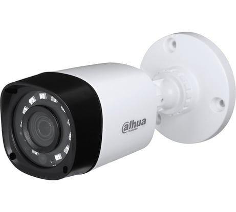 Уличная пластиковая цилиндрическая видеокамера Dahua 4Мп DH-HAC-HFW1400RP-0280B 13697