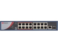 Коммутатор HiWatch Ethernet, PoE DS-S1816PB УТ-00023470