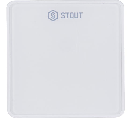Беспроводной комнатный датчик STOUT C-8r, белый STE-0101-008010 RG008V0JGR83B8
