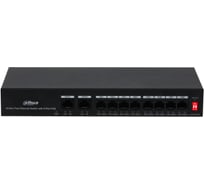 10-портовый коммутатор Dahua Fast Ethernet с 8 портами PoE DH-PFS3010-8ET-65 29726