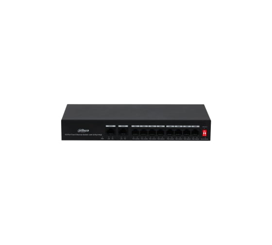 10-портовый коммутатор Dahua Fast Ethernet с 8 портами PoE DH-PFS3010-8ET-65 29726 1