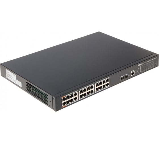 Управляемый 26-портовый гигабитный коммутатор с 24-РОЕ портами Dahua DH-PFS4226-24GT-360 24615