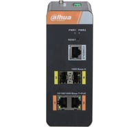 Управляемый 4-портовый гигабитный промышленный коммутатор с 2 PoE портами Dahua DH-PFS4204-2GT-DP АН5029728