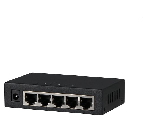 Неуправляемый 5 портовый коммутатор Dahua DH-PFS3005-5GT 22357 1
