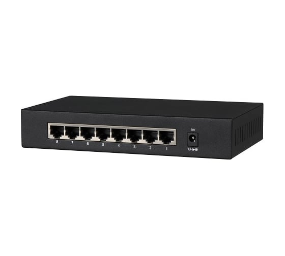 Неуправляемый 8 портовый коммутатор Dahua DH-PFS3008-8GT 22549 1
