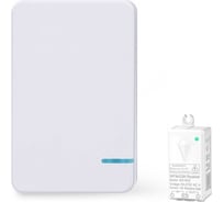 Умный выключатель GRITT Practic SX 1 клавиша, белый комплект 1 выключатель, IP67, 1 радиореле, 220В, 1000Вт 433 + 13125 11114 16414872