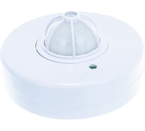 Датчик ИК потолочный FERON 1200w, 360°,10м, IP20, белый 22017