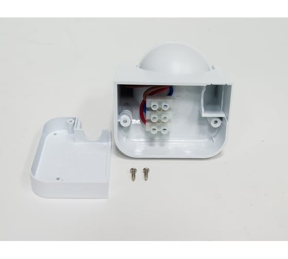 Микроволновый датчик движения Feron 5.8GHz, 230V, 1200W, 8m, 180/360, белый, SEN42 22071