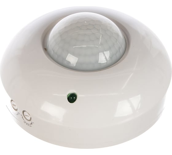 Датчик движения FERON потолочный 1200w, 360°, 6м, IP20, белый Feron 22006