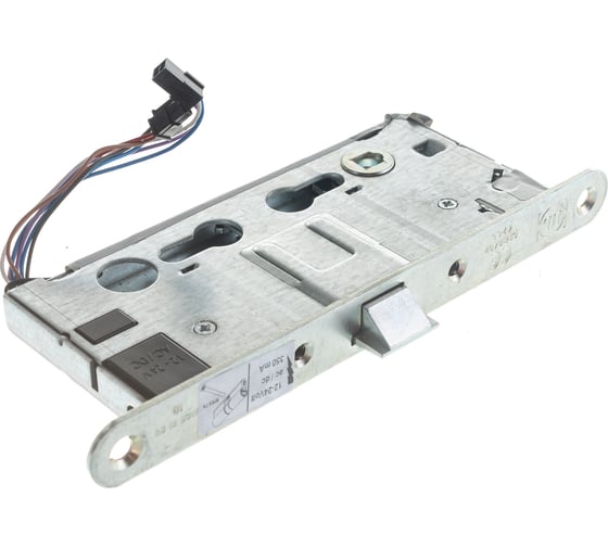 Корпус огнестойкого соленоидного замка DOORLOCK DL 1901EM/65mm/NC/R правый, антипаник, нормально закрытый, 12V-24V AC/DC, PZ72, ZN front 24x235 75409
