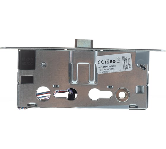 Корпус огнестойкого соленоидного замка DOORLOCK DL 1901EM/65mm/NO/L левый, антипаник, нормально открытый, 12V-24V AC/DC, PZ72, ZN front 24x235 75418
