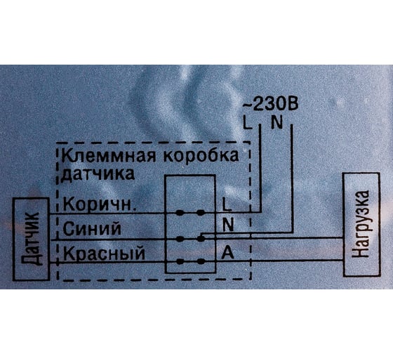 Инфракрасный датчик движения IN HOME ДД 008 1200Вт, 12м, IP44, белый 4690612033839