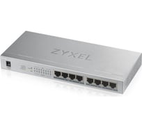 Коммутатор Zyxel PoE+ GS1008HP, 8xGE PoE+ GS1008HP-EU0101F