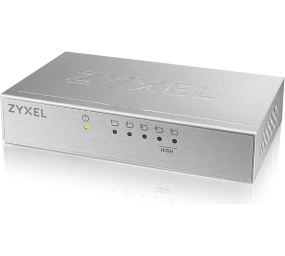 Коммутатор Zyxel ES-105A v3, 5 портов 100 Мбит/с ES-105AV3-EU0101F 1