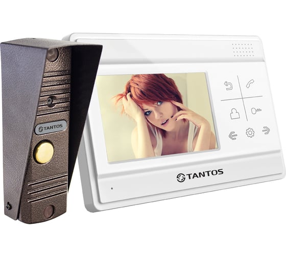 Комплект Tantos LILU kit монитора Lilu и вызывная панель Walle 00-00189399