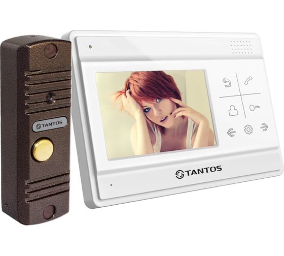 Комплект Tantos LILU kit монитора Lilu и вызывная панель Walle 00-00189399