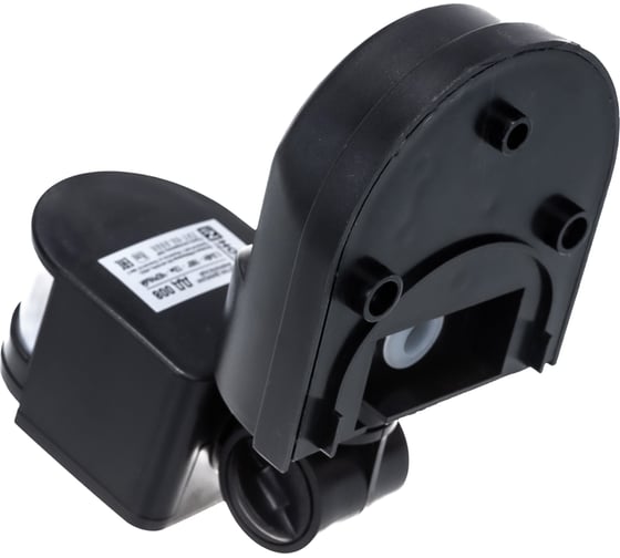Инфракрасный датчик движения IN HOME ДД 008 12м, IP44, черный 4690612033822
