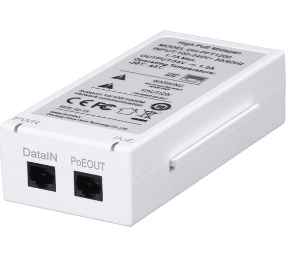 Коммутатор Dahua Ethernet PoE DH-PFT1200 1