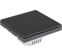 Графитовый умный выключатель AQARA одноклавишный с нейтралью WS-EUK03_graphite