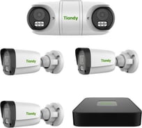 Комплект на 5 каналов Tiandy Spark 2Мпх Малый бизнес 00-01023087