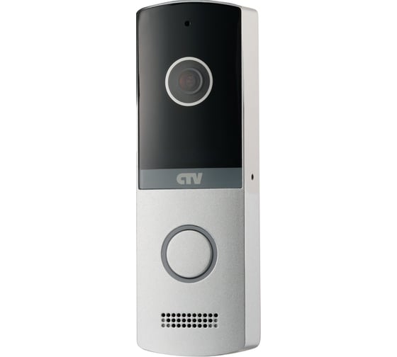 Вызывная панель для цветного видеодомофона CTV -D4003 NG S, разрешение Full HD, цвет серебро 10-0000389
