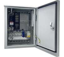 Коммутатор уличный PoE ComOnyx 8PoE + 2Uplink + 2SFP, CO-SBOXP512, 250-013