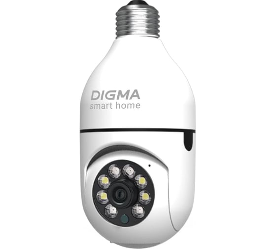 Видеокамера DIGMA IP Digma DiVision 301 Wi-Fi 3.6-3.6мм цв. корп.:белый (DV301) 1913100 1