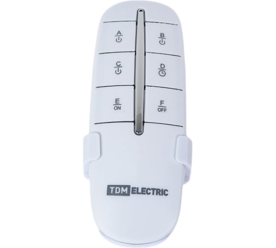 Дополнительный пульт управления TDM ELECTRIC ПУ2 для комплектов ПУ2-МК-3/4 (3-4 канала) "Уютный дом" SQ1508-0109