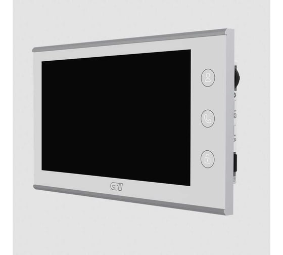 Монитор видеодомофона CTV -M5700 W, поддержка форматов AHD, TVI, CVI и CVBS с разрешением 1080p/720p/960H, встроенный модуль Wi-Fi, белый 10-0000967