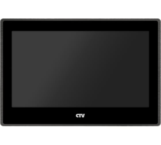 Монитор видеодомофона CTV -M4704AHD B формата AHD с IPS экраном 7", Hands free, детектор движения, технология Touch Screen, черный 10-0000243