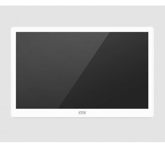 Монитор видеодомофона CTV -M5801 W, с технологией Touch Screen, сенсорным IPS экраном 8", поддержка форматов AHD, TVI, CVI и CVBS, белый 10-0000961