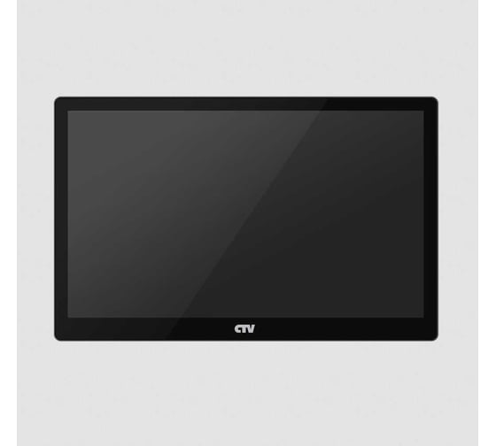Монитор видеодомофона CTV -M5801 B, с технологией Touch Screen, сенсорным IPS экраном 8", поддержка форматов AHD, TVI, CVI и CVBS, черный 10-0000960