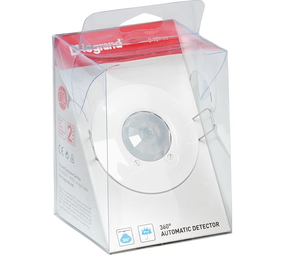 Датчик движения Legrand PIR потолочный 360град. Lighting Management блистер Leg 048944