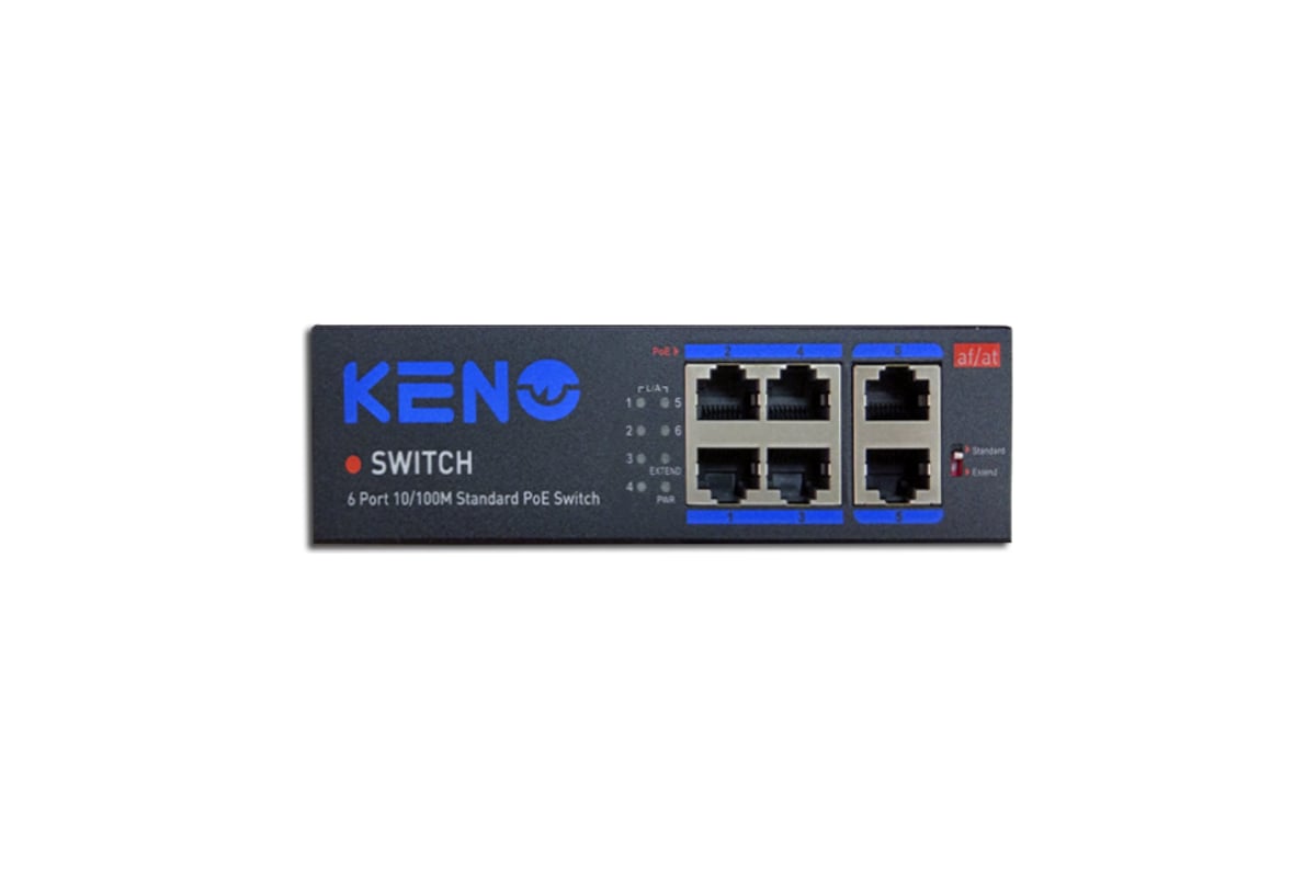 Коммутатор KENO 6 портов KN-SW402POE+ - выгодная цена, отзывы ...