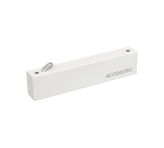 Электромагнитный замок ACCORDTEC ML-180K с уголком, цвет Белый AT-06673