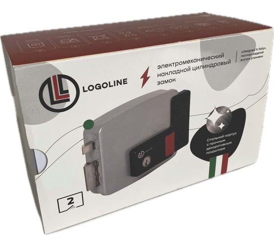 Замок электромеханический, накладной LOGOLINE RL-730.60.2