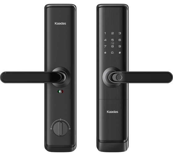Электронный замок KAADAS Wi-fi с голосовыми оповещениями S110-5W с монтажным комплектом (90-120мм) УТ-00005277 1