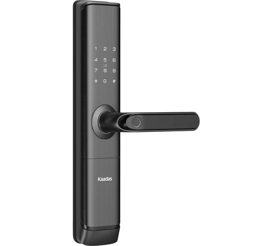 Электронный замок KAADAS Wi-fi с голосовыми оповещениями S110-5W с монтажным комплектом (90-120мм) УТ-00005277