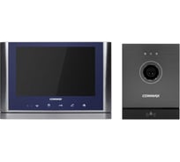 IP Комплект видеодомофона и вызывной панели COMMAX CIOT-1020M Silver+ Blue/D21M CIOT-1020MSilver+Blue/CIOT-D21M