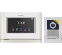 Комплект видеодомофона и вызывной панели COMMAX CDV-70MF(белый)/DRC-41UN