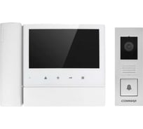 Комплект видеодомофона и вызывной панели COMMAX CDV-70N2 (белый)/DRC-4PIP(серебро) CDV-70N2(белый)/DRC-4PIP(серебро)