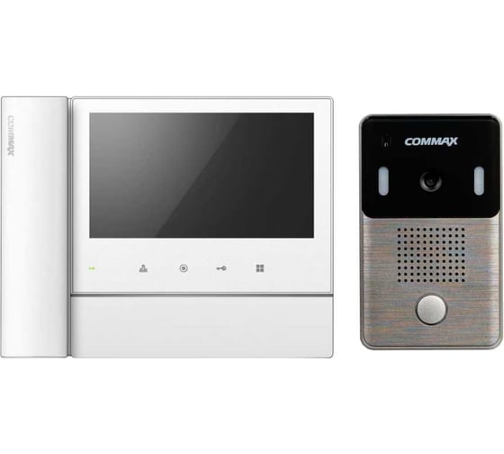 Комплект видеодомофона и вызывной панели COMMAX CDV-70N2 (белый)/DRC-4Y CDV-70N2(белый)/DRC-4Y