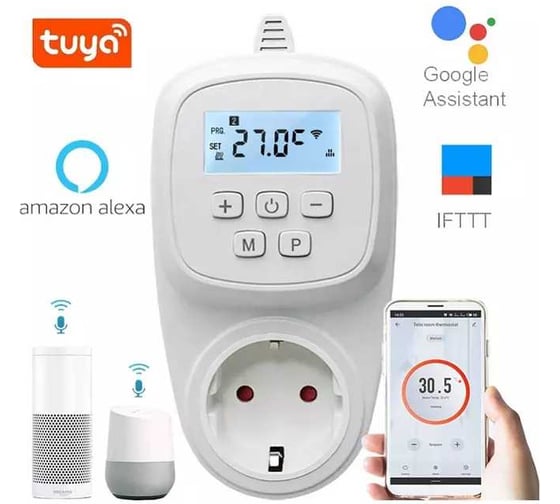 Умный терморегулятор ELDEV WI-FI Tuya EF2R