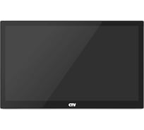 Монитор видеодомофона CTV M5101 B, с технологией Touch Screen, поддержка форматов AHD, TVI, CVI и CVBS, встроенный модуль Wi-Fi, черный 10-0001010