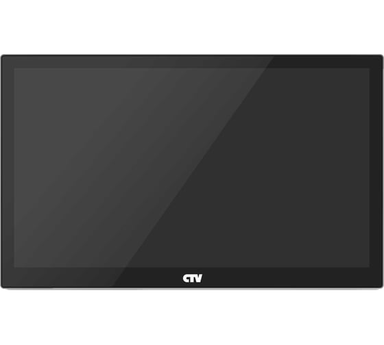 Монитор видеодомофона CTV M5101 B, с технологией Touch Screen, поддержка форматов AHD, TVI, CVI и CVBS, встроенный модуль Wi-Fi, черный 10-0001010 1