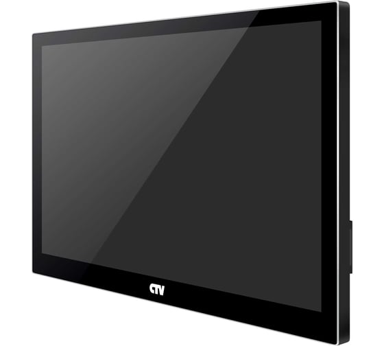 Монитор видеодомофона CTV M5101 B, с технологией Touch Screen, поддержка форматов AHD, TVI, CVI и CVBS, встроенный модуль Wi-Fi, черный 10-0001010
