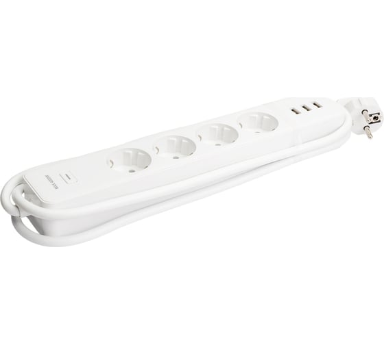 Умный удлинитель c USB EKF Wi-Fi HomeConnect RCE-1-WF